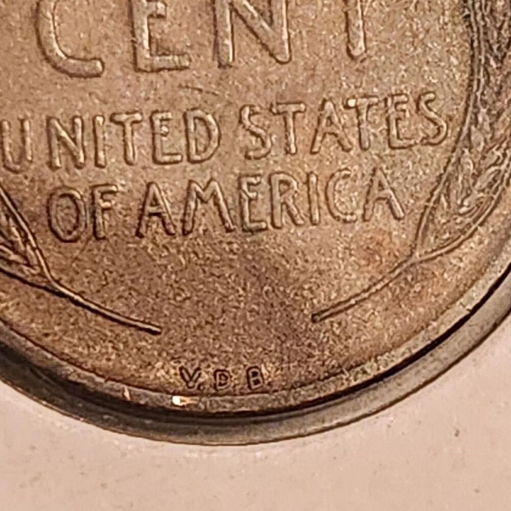 Beautiful 1909 VDB Penny. Estimated Grade XF-40